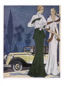 elegant-women-arriving-at-a-party-in-dresses-by-lucien-lelong