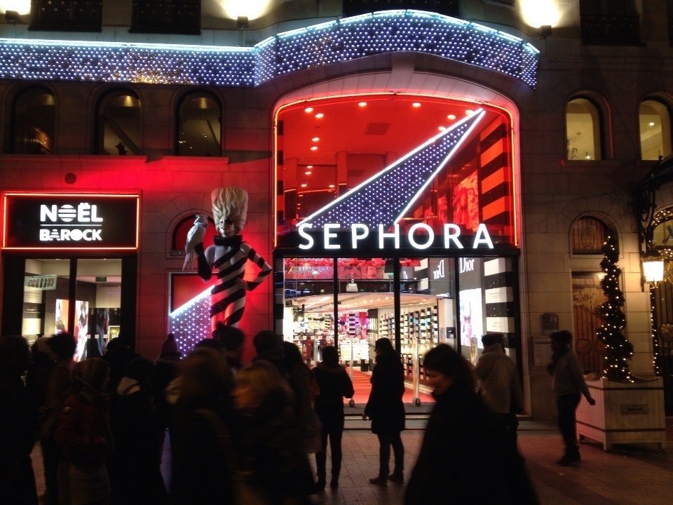 Sephora Champs Elysees Christmas 1
